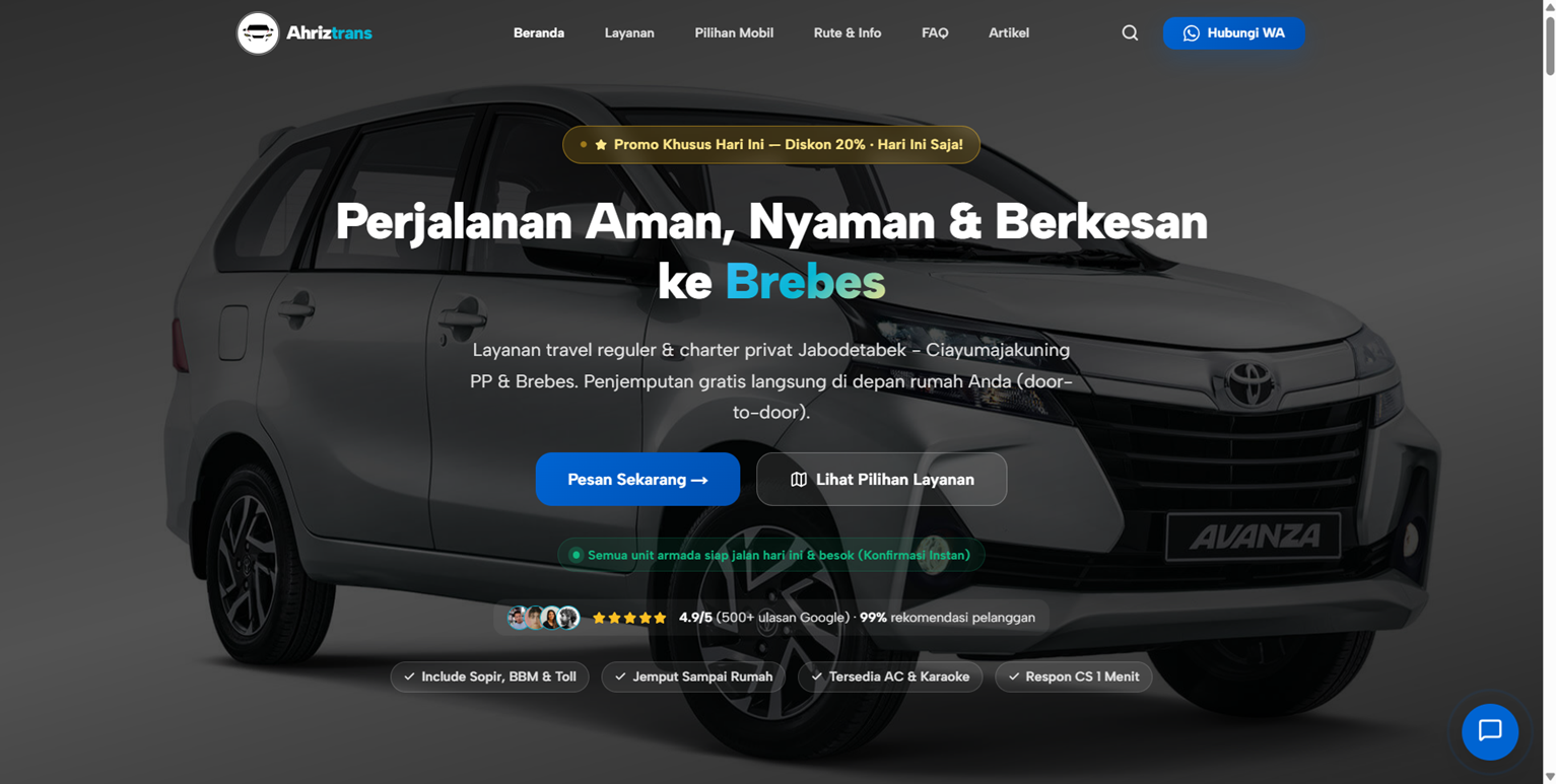 AhrizTrans screenshot