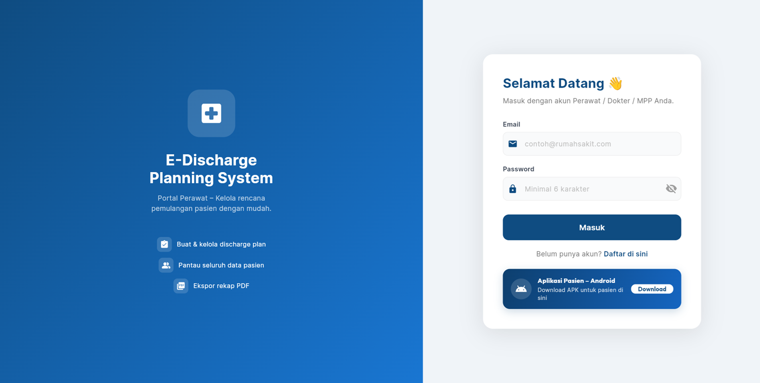 E-Discharge Planning System